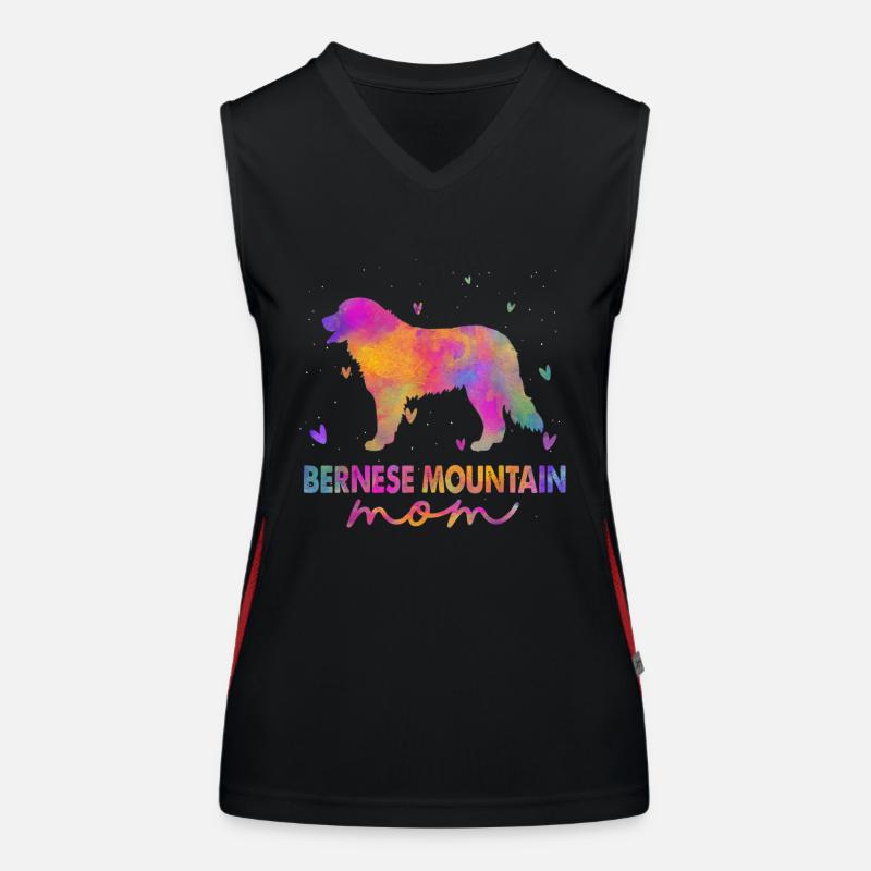 Berner Mutter Funktionelles Kontrast-Tank Top für Frauen