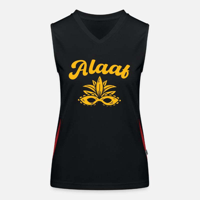 Alaaf Funktionelles Kontrast-Tank Top für Frauen