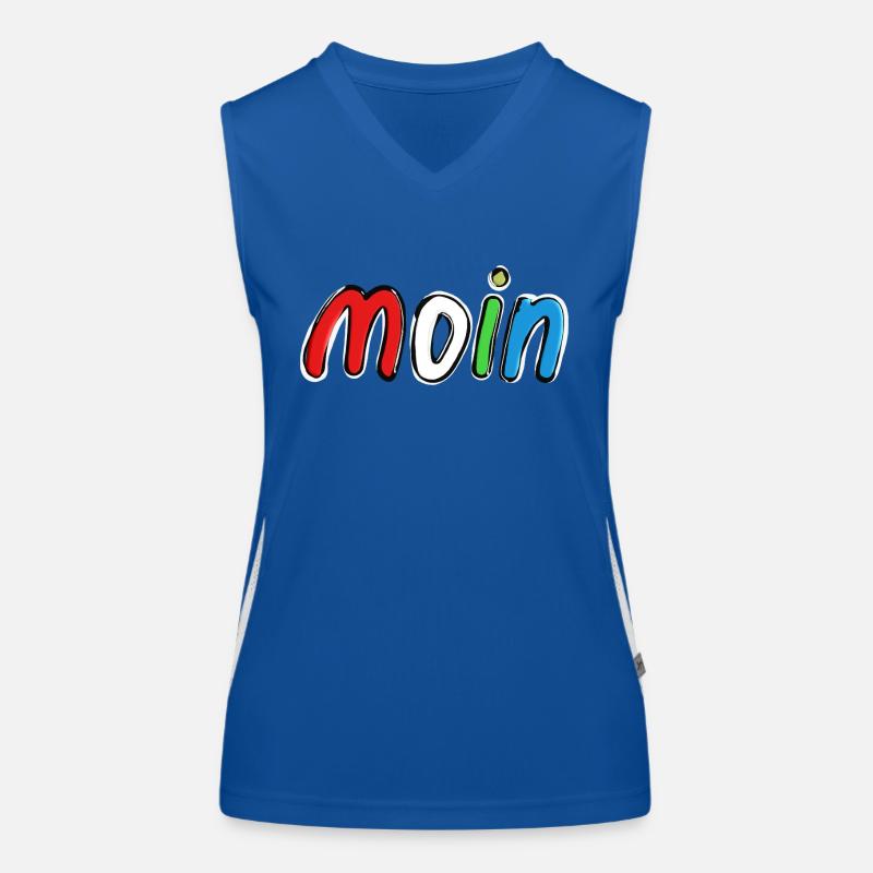 moin11 Funktionelles Kontrast-Tank Top für Frauen