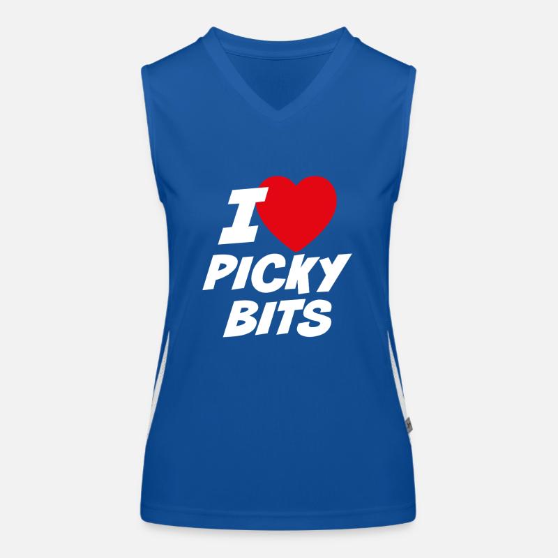 J’adore les morceaux difficiles Débardeur respirant contrasté Femme