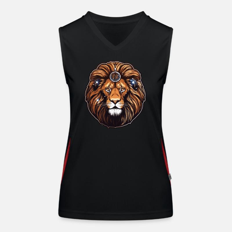 Majesté déchaînée Débardeur respirant contrasté Femme