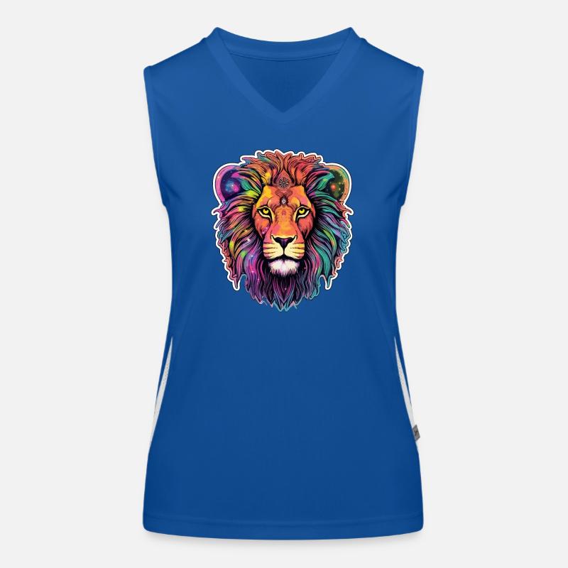 Leo Heavenly - Heavenly Roar Women's Functional Contrast Tank Top