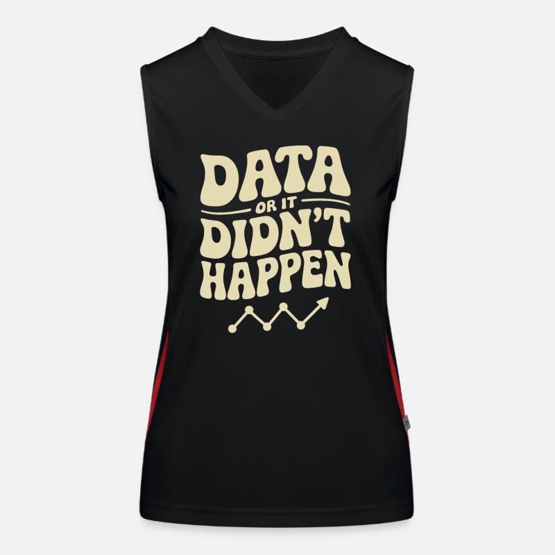Daten Analyst Daten Wissenschaftler Daten Funktionelles Kontrast-Tank Top für Frauen