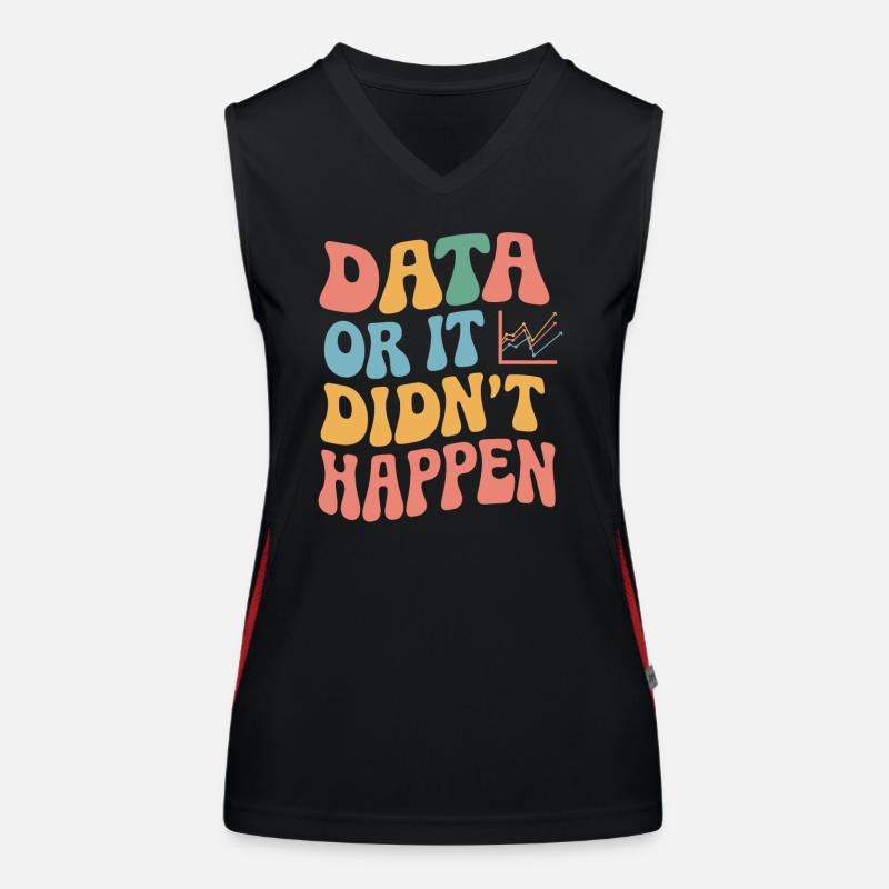 Datenanalyst Datenwissenschaftler Dateningenieur - Funktionelles Kontrast-Tank Top für Frauen