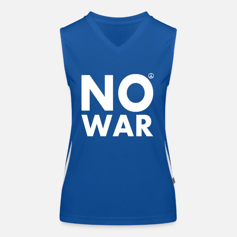 No war Women's Functional Contrast Tank Top