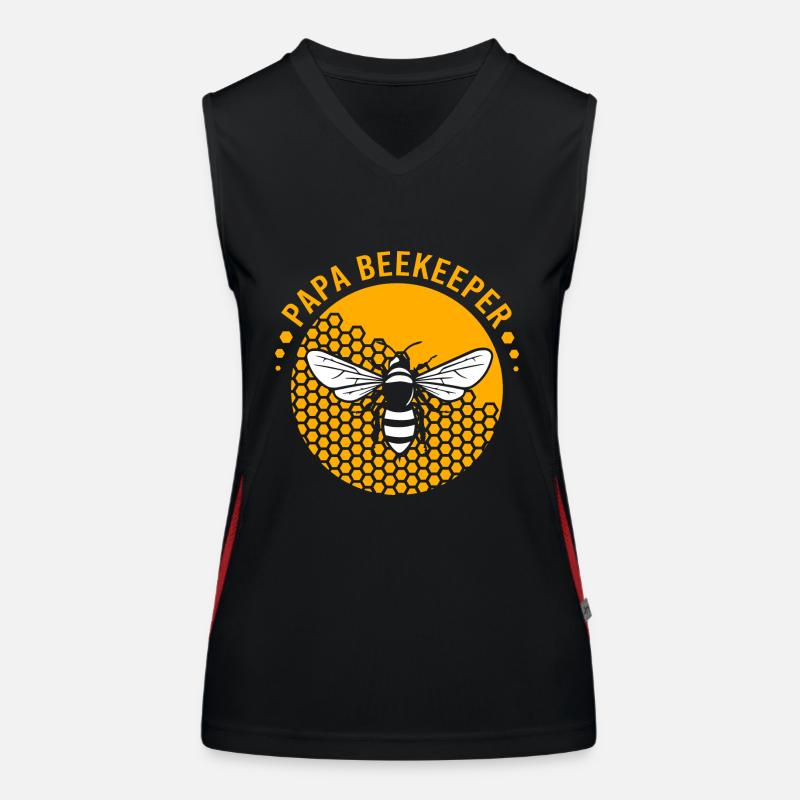 Imker Funktionelles Kontrast-Tank Top für Frauen