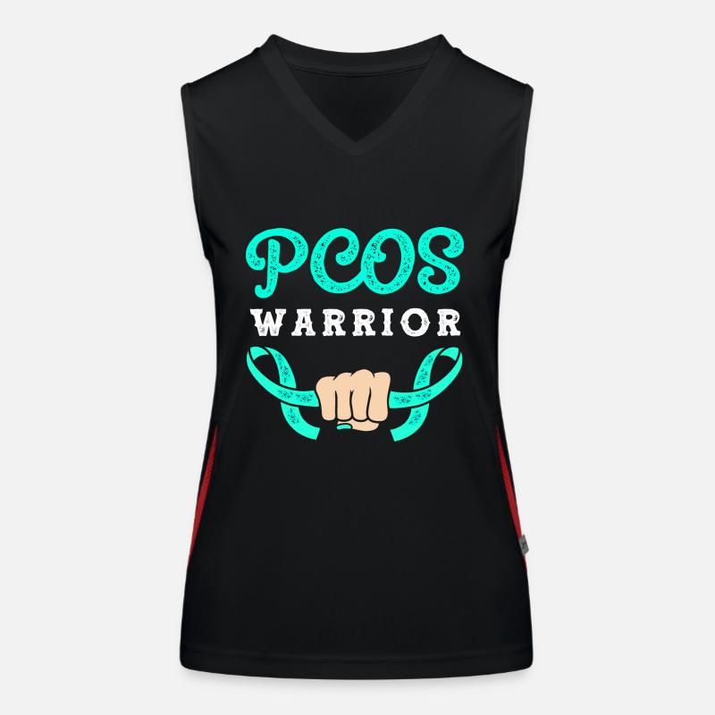 Pcos Awareness Women's Functional Contrast Tank Top