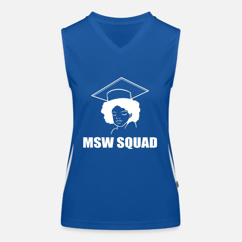 Master Studium Abschlussfeier Funktionelles Kontrast-Tank Top für Frauen