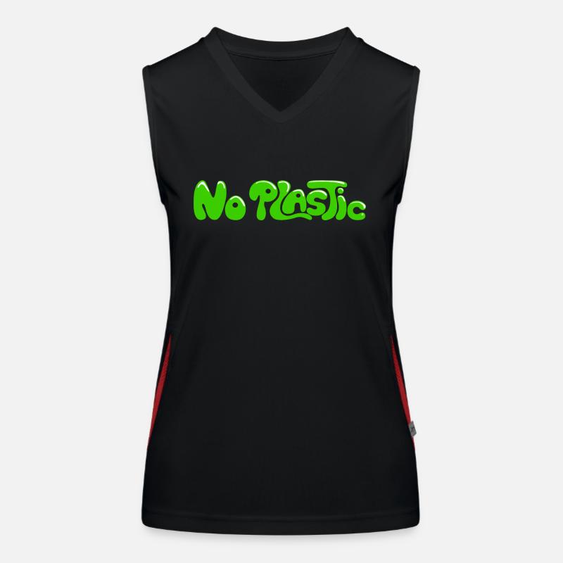 No Plastic Women's Functional Contrast Tank Top