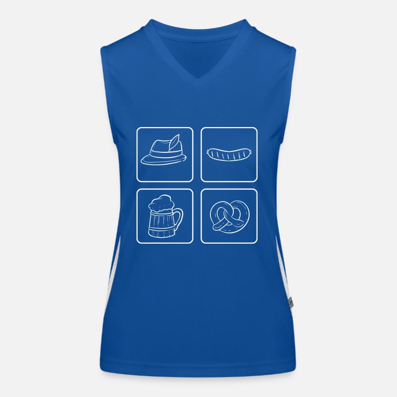 pretzel Women's Functional Contrast Tank Top