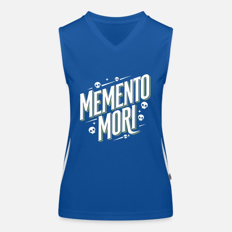 Memento mori Débardeur respirant contrasté Femme