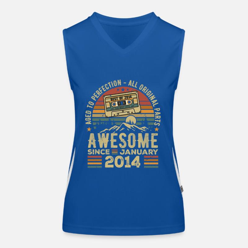 Geburtstag Januar 2014 | Januar 2014 Geschenk Funktionelles Kontrast-Tank Top für Frauen