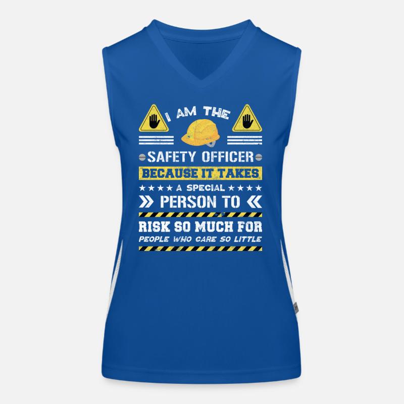 Responsable de la sécurité Agent de sécurité Débardeur respirant contrasté Femme