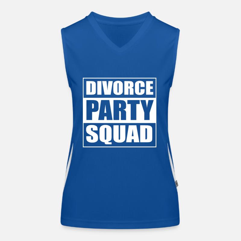 Scheidung Funktionelles Kontrast-Tank Top für Frauen