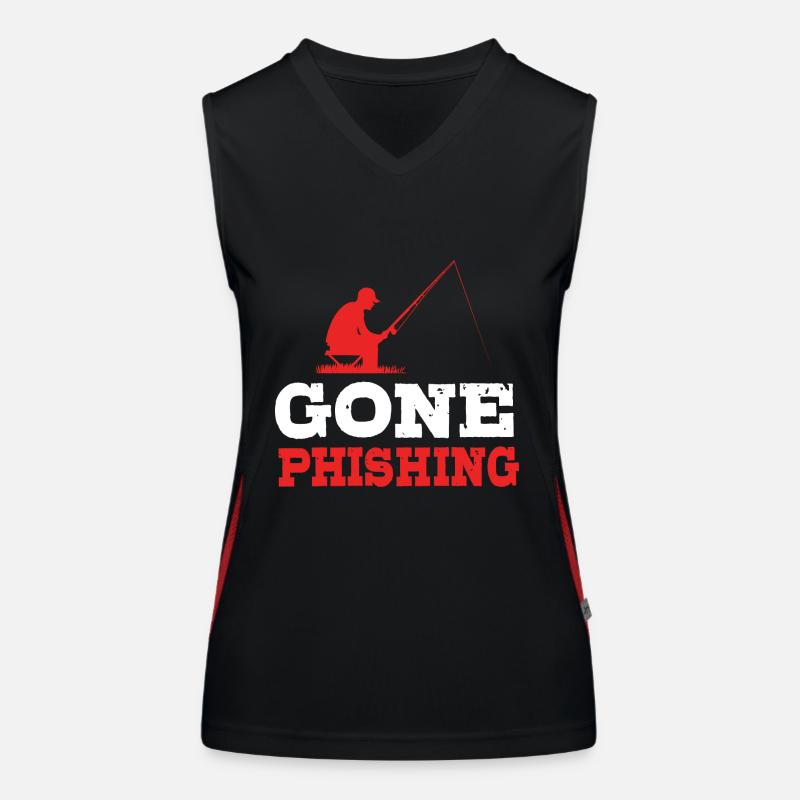 Cybersecurity Cyber Programmierer Hacker Funktionelles Kontrast-Tank Top für Frauen