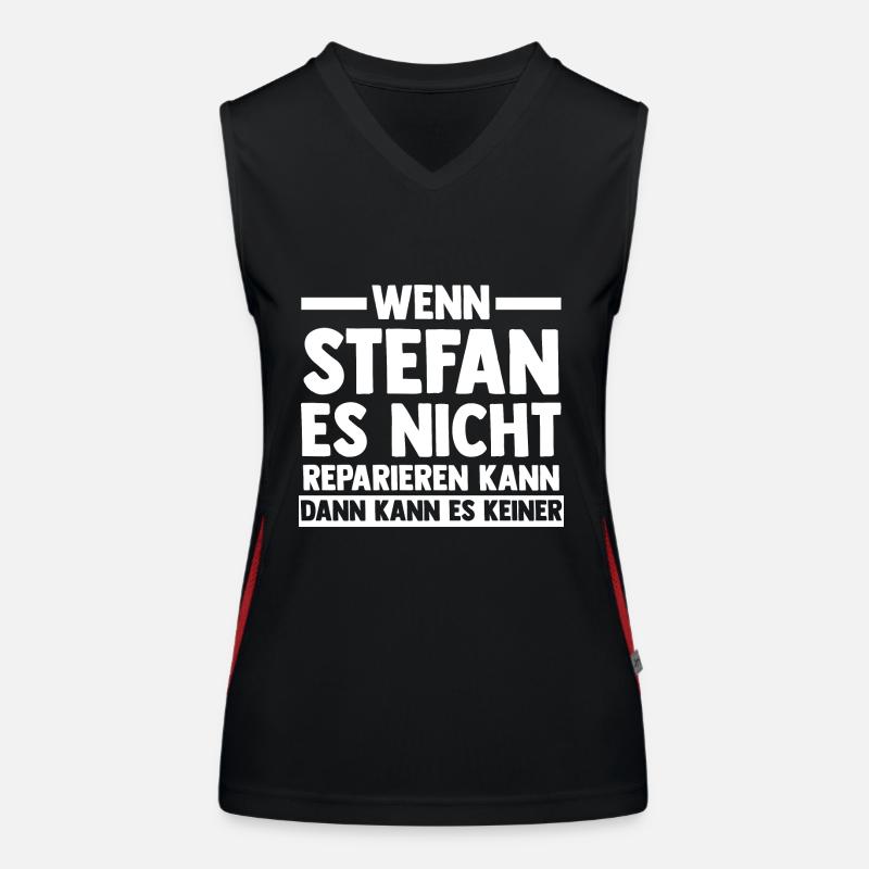 Stefan Funktionelles Kontrast-Tank Top für Frauen