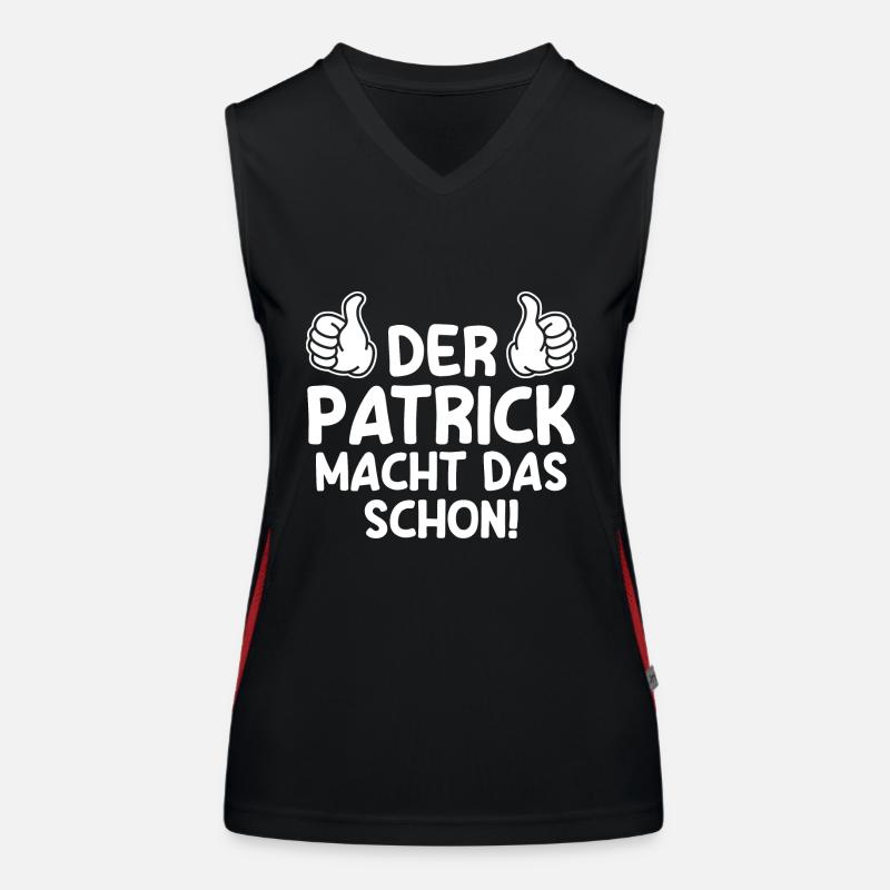 Patrick Funktionelles Kontrast-Tank Top für Frauen