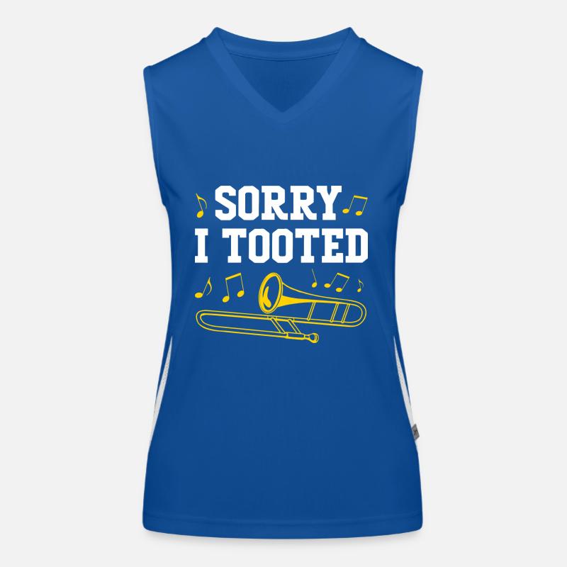 Posaune Funktionelles Kontrast-Tank Top für Frauen