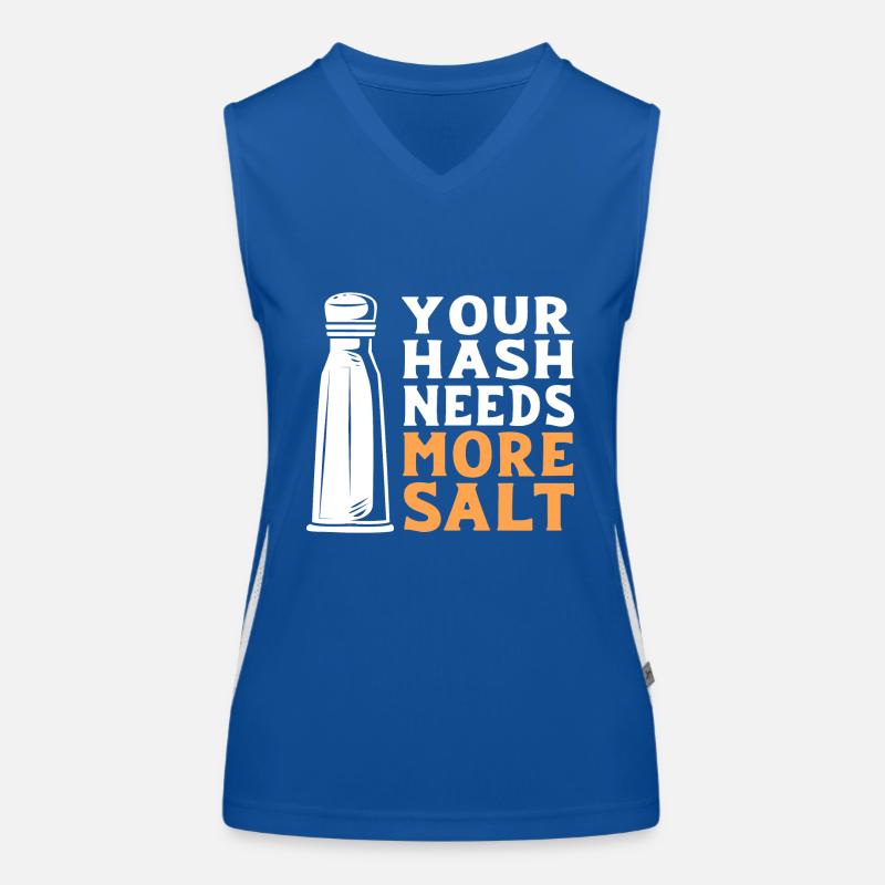 Cybersecurity Cyber Programmierer Hacker Funktionelles Kontrast-Tank Top für Frauen