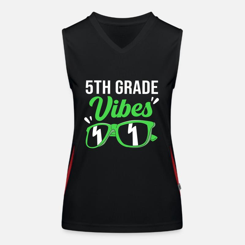 5th Grade Women's Functional Contrast Tank Top