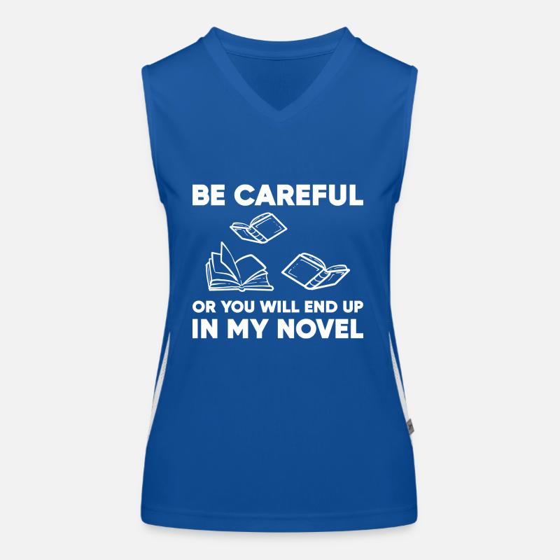 Autor Funktionelles Kontrast-Tank Top für Frauen