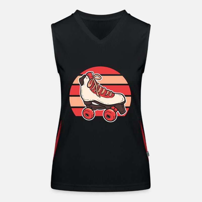 Roller Skating Roller Skates Inline Skates Women's Functional Contrast Tank Top