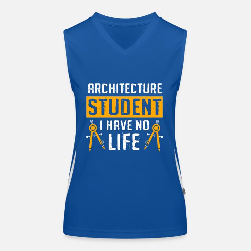 Architecte Architecture Débardeur respirant contrasté Femme