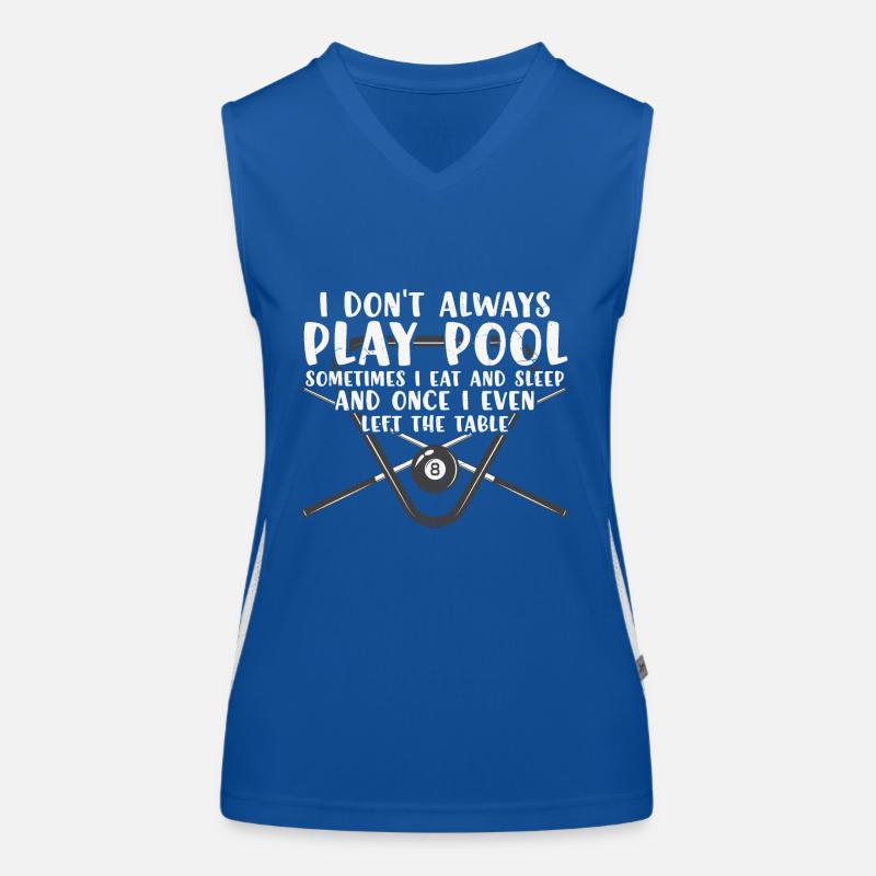 Billard Pool Billard Billardkugel Billardkö 8Ball Funktionelles Kontrast-Tank Top für Frauen