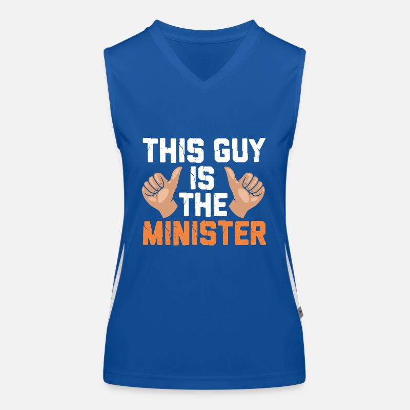 Pasteur Débardeur respirant contrasté Femme