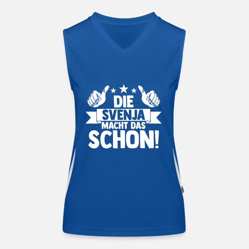 Svenja Funktionelles Kontrast-Tank Top für Frauen