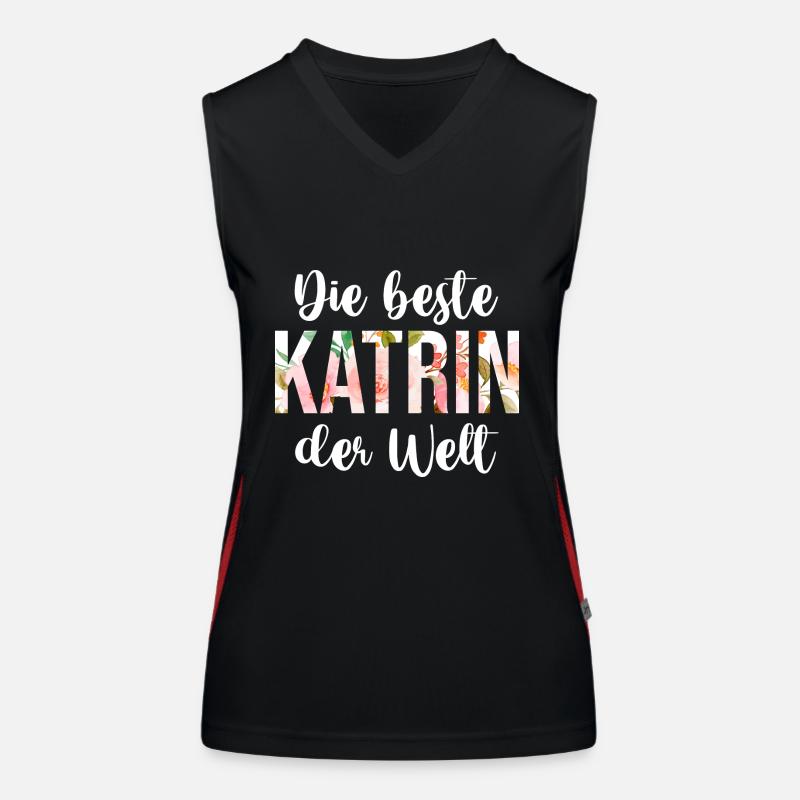 Katrin Funktionelles Kontrast-Tank Top für Frauen