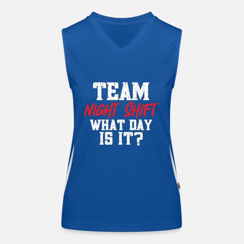 Night Shift Nurse Women's Functional Contrast Tank Top