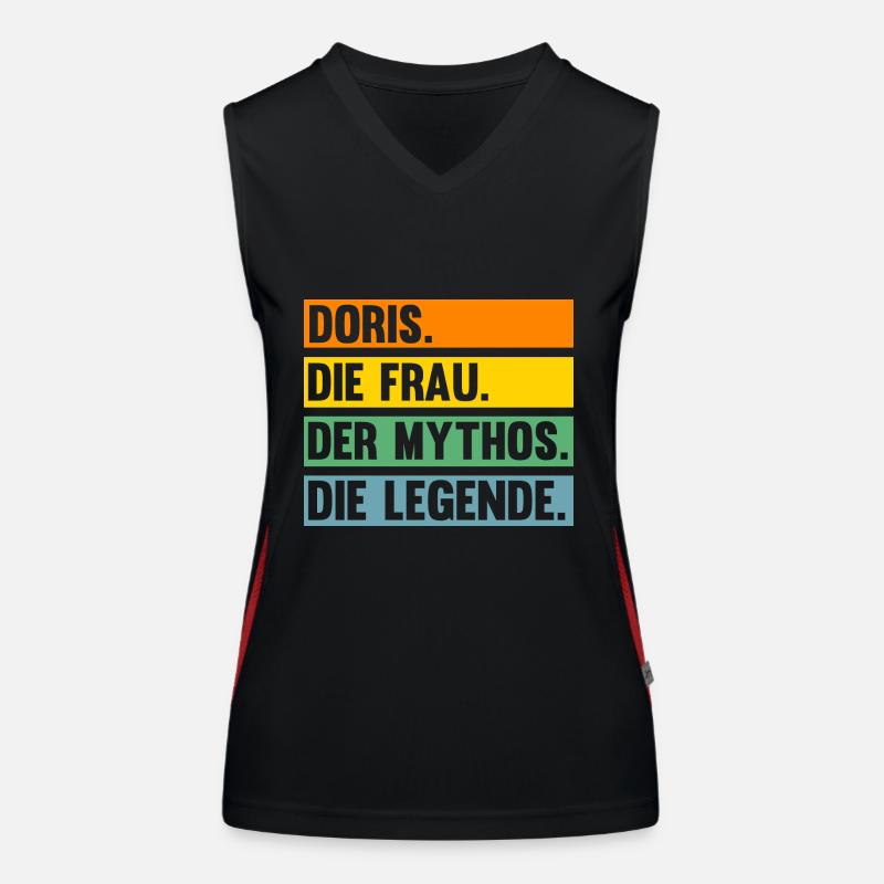 Doris Funktionelles Kontrast-Tank Top für Frauen