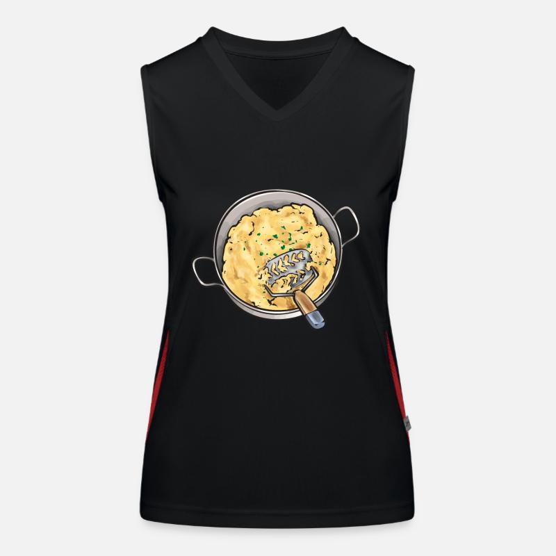 Mashed potatoes Mashed potatoes Women's Functional Contrast Tank Top