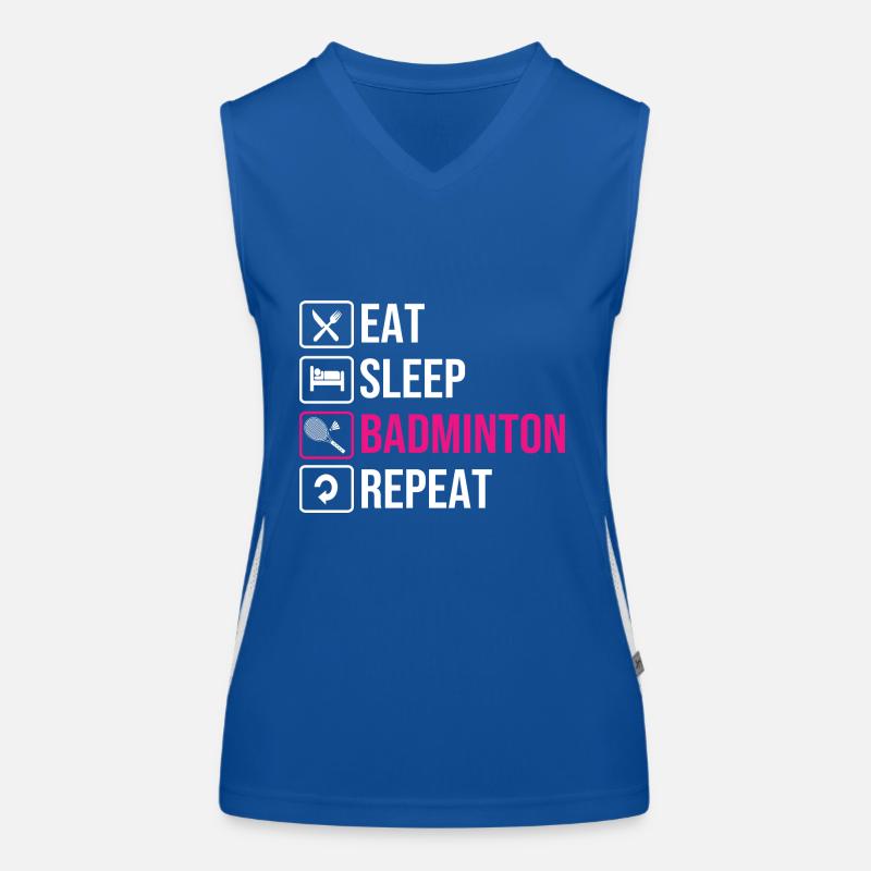 Badminton Women's Functional Contrast Tank Top