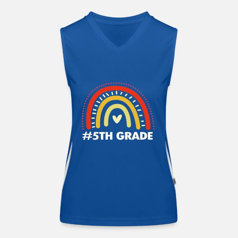 5. Klasse Funktionelles Kontrast-Tank Top für Frauen