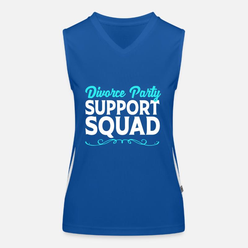 Scheidung Funktionelles Kontrast-Tank Top für Frauen