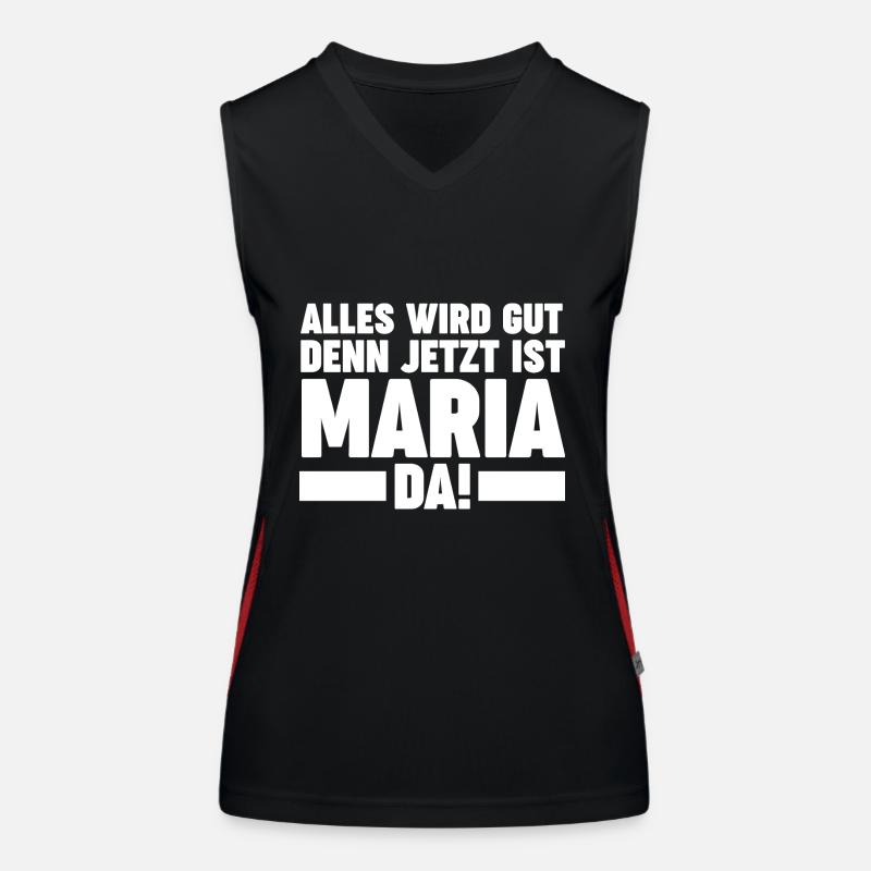 Maria Funktionelles Kontrast-Tank Top für Frauen