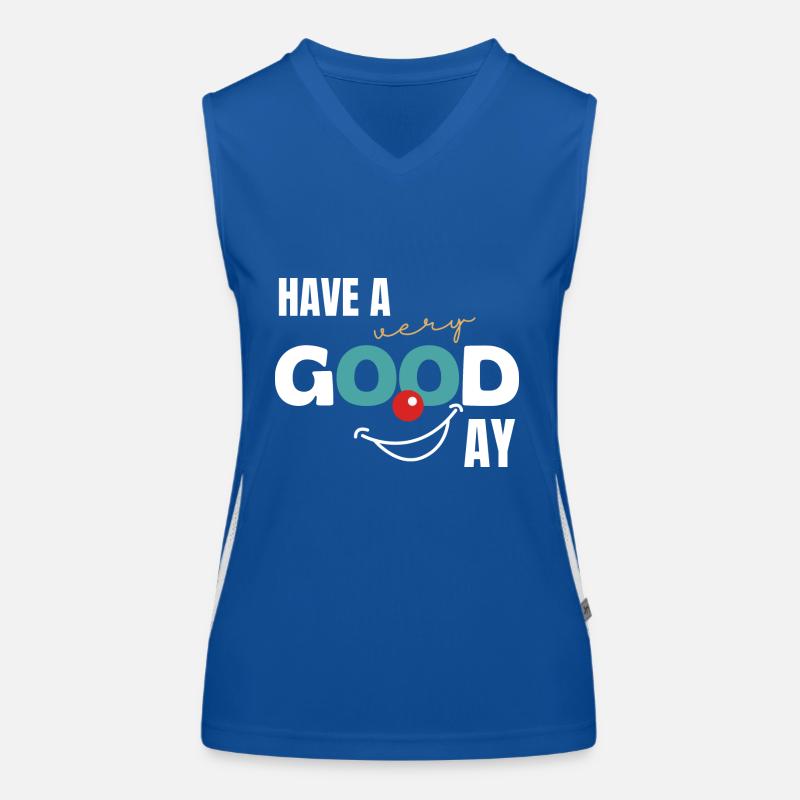 Have a very good day Funktionelles Kontrast-Tank Top für Frauen