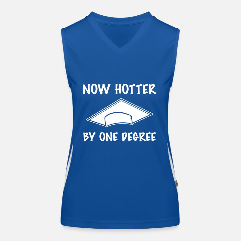 Master Studium Abschlussfeier Funktionelles Kontrast-Tank Top für Frauen