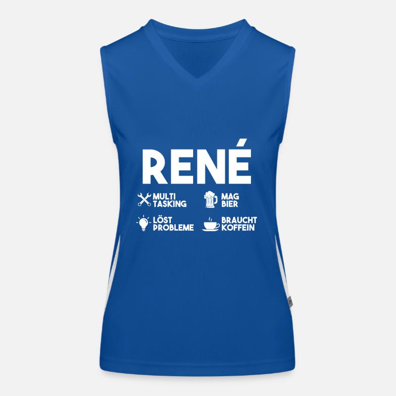 Rene Funktionelles Kontrast-Tank Top für Frauen