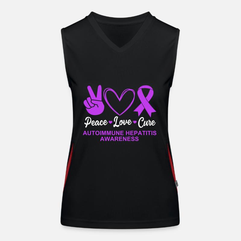 Autoimmune disease Women's Functional Contrast Tank Top