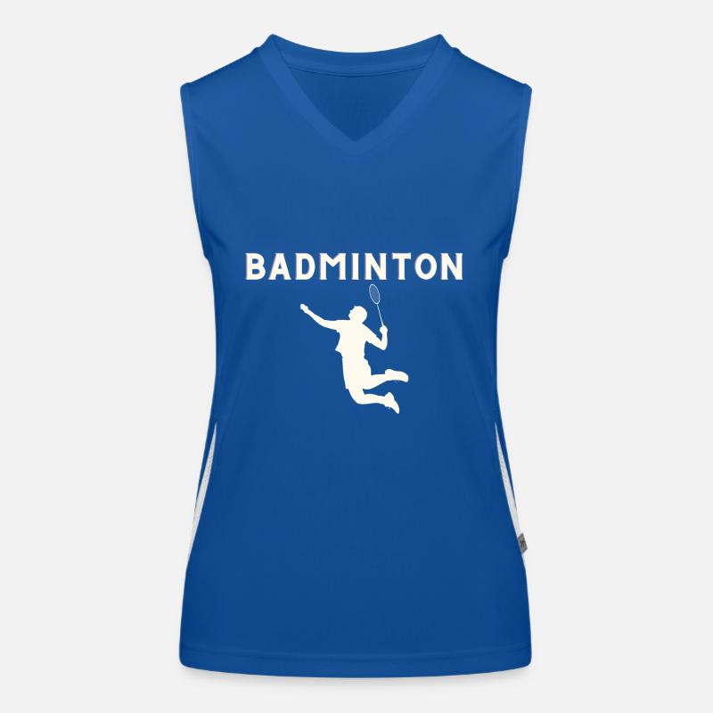 Badminton Funktionelles Kontrast-Tank Top für Frauen