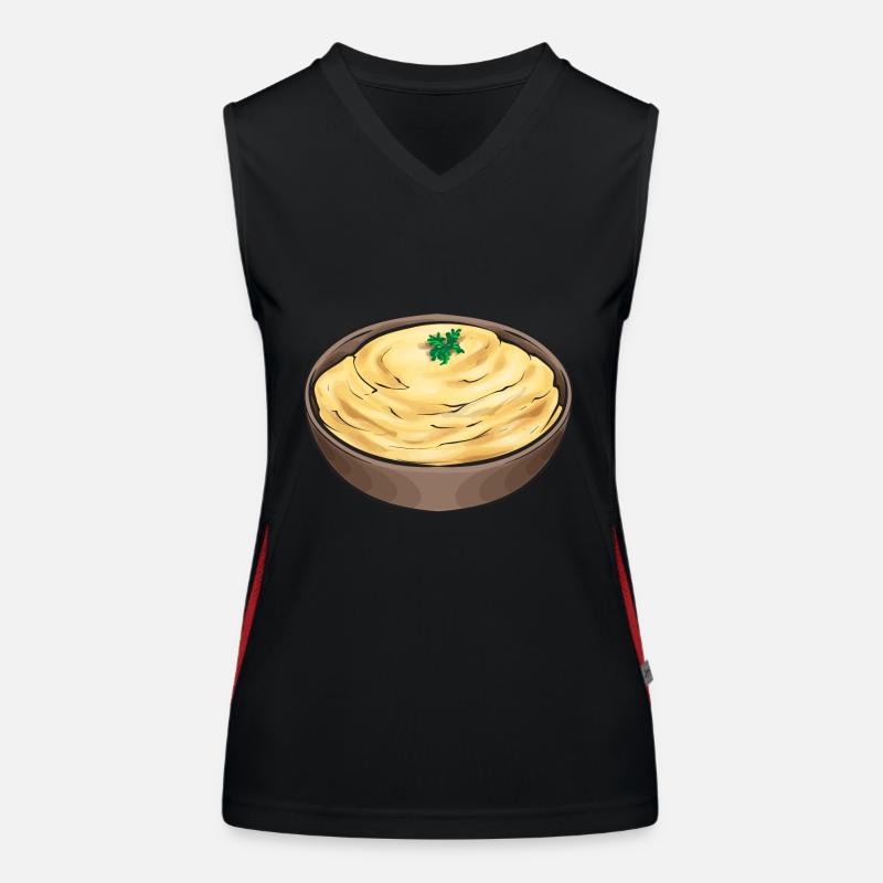 Mashed potatoes Mashed potatoes Women's Functional Contrast Tank Top