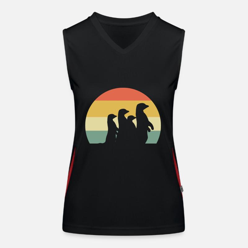 Suricate Débardeur respirant contrasté Femme