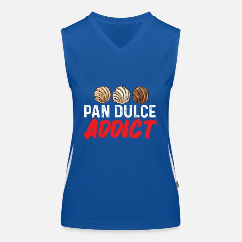 Concha Hispanic Mexikanisch Pan Dulce Funktionelles Kontrast-Tank Top für Frauen