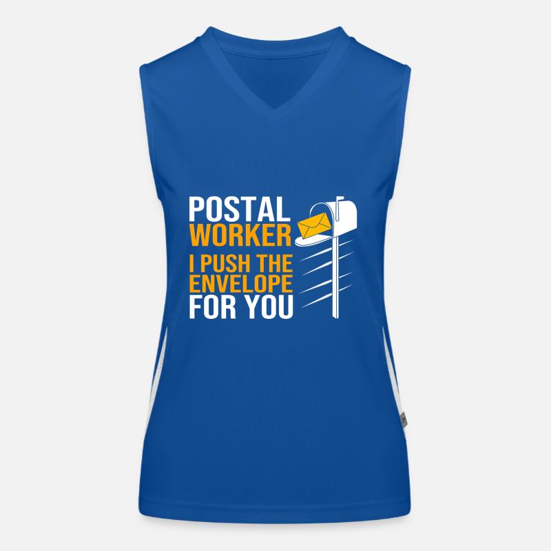 Postbote Funktionelles Kontrast-Tank Top für Frauen