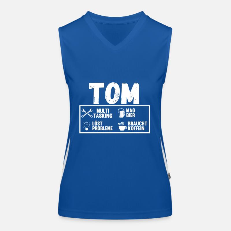 Tom Funktionelles Kontrast-Tank Top für Frauen
