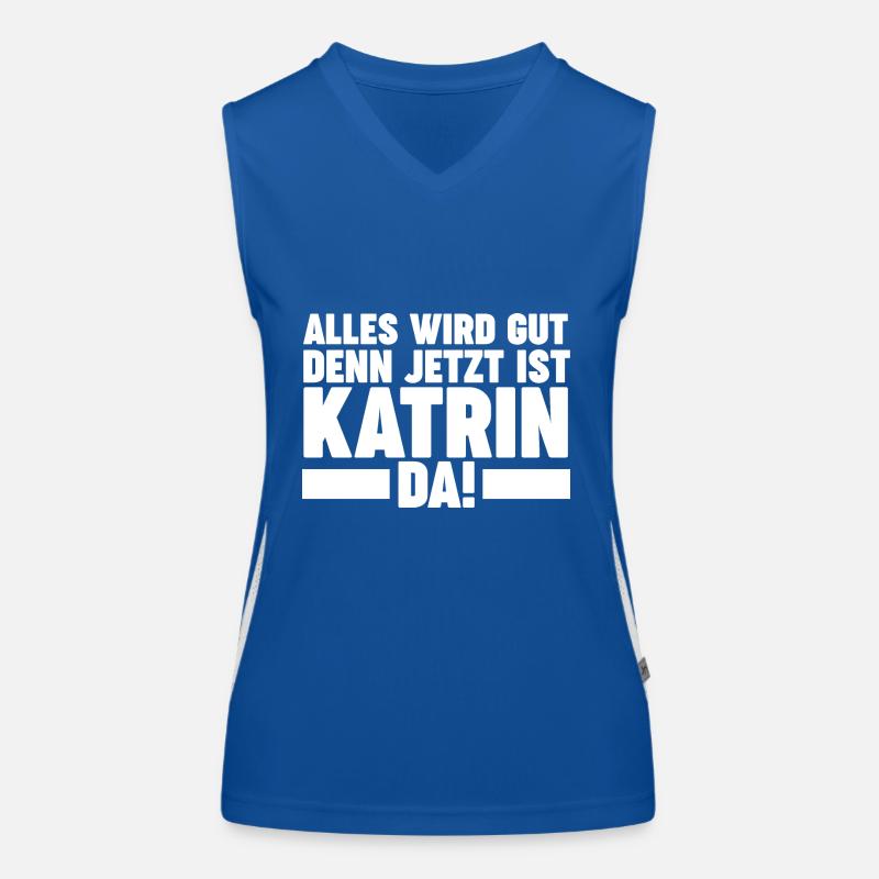 Katrin Funktionelles Kontrast-Tank Top für Frauen