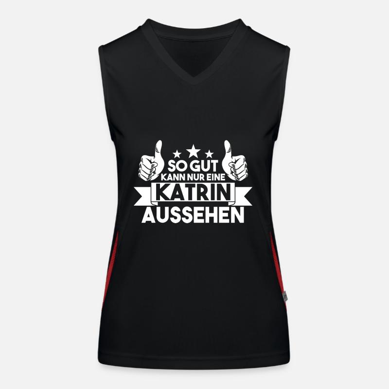 Katrin Funktionelles Kontrast-Tank Top für Frauen